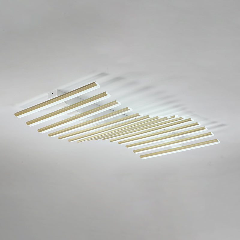 Éclairage encastré linéaire Plafonniers encastrés Lustre moderne encastré