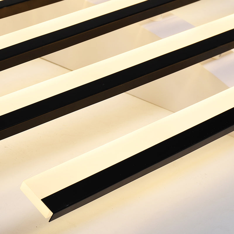 Éclairage encastré linéaire Plafonniers encastrés Lustre moderne encastré