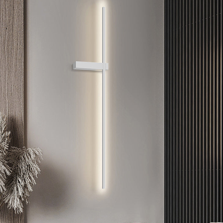 Modern Wall Lights Linear Wall Sconce Lighting Metal 1 Light Sconce Light Fixture