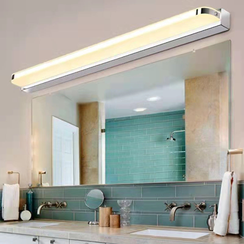 Éclairage de mur de miroir de style simple de style simple à 1 lumière