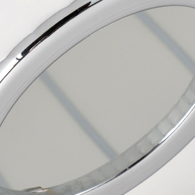 Pendante intérieure minimaliste, Éclairage pendentif en soie à 1 lumière en forme de disque