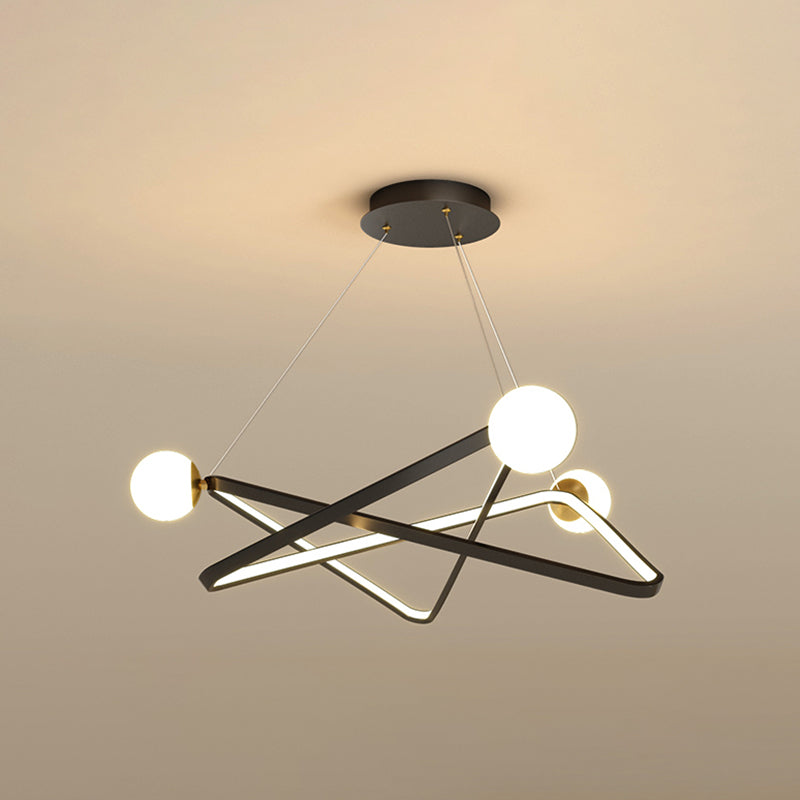 Nordic Modern Simple Style Pendant Chandelier Light for Living Room Dining Room