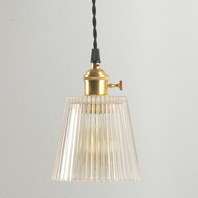 Contemporary Lantern Shaped Pendant Light Glass 3 Lights Multi Light Pendant