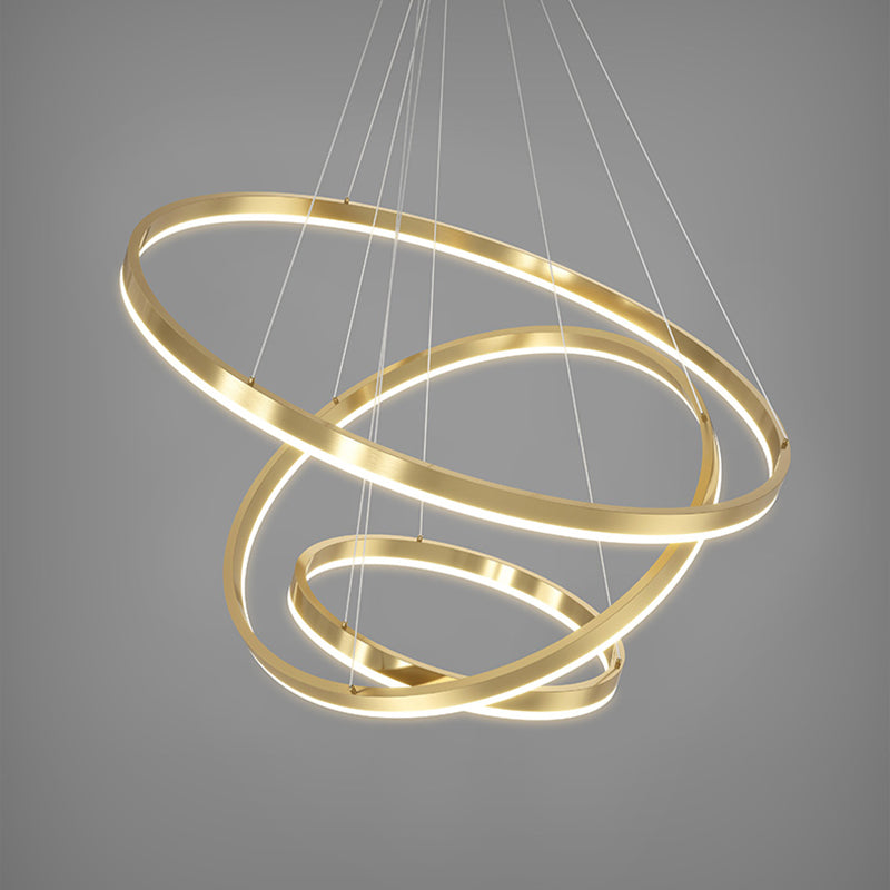 Luz de lujo Luz de lámpara LED de estilo moderno simple para el comedor