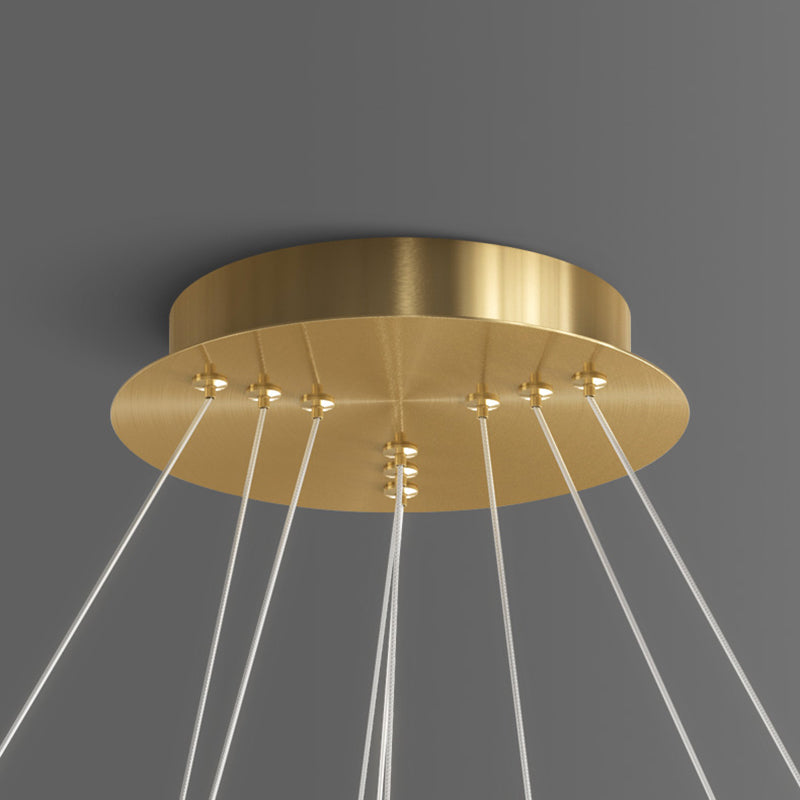 Luz de lujo Luz de lámpara LED de estilo moderno simple para el comedor