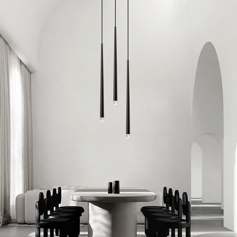 Linearer Kronleuchterleuchter Lichter moderne Anhängerbeleuchtung für die Kücheninsel