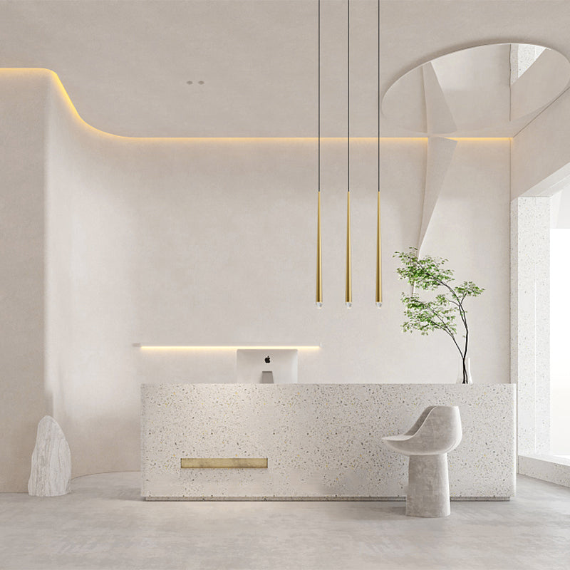 Linearer Kronleuchterleuchter Lichter moderne Anhängerbeleuchtung für die Kücheninsel