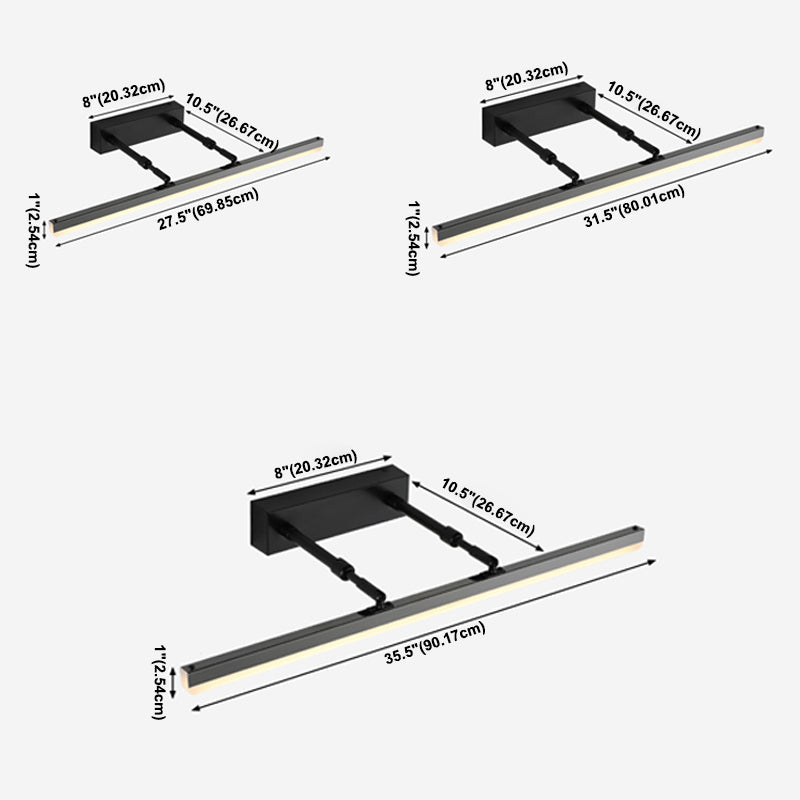 Métal Linear Shade Swing Abm Lights MORDE MODER