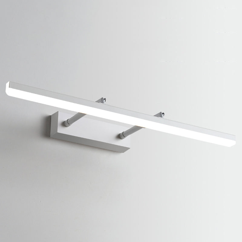 Metal linear Shade Swing Arm Wall Lights Modern 1 Head Wall Mount Fixture