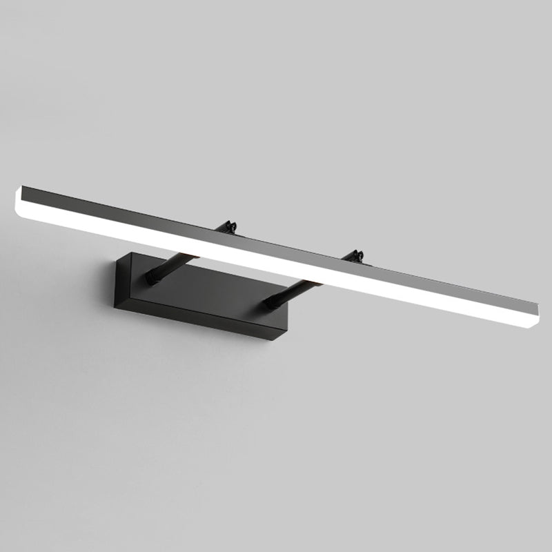 Metal linear Shade Swing Arm Wall Lights Modern 1 Head Wall Mount Fixture