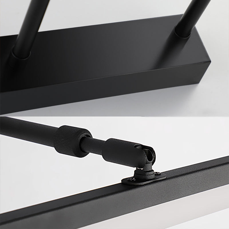 Metal linear Shade Swing Arm Wall Lights Modern 1 Head Wall Mount Fixture
