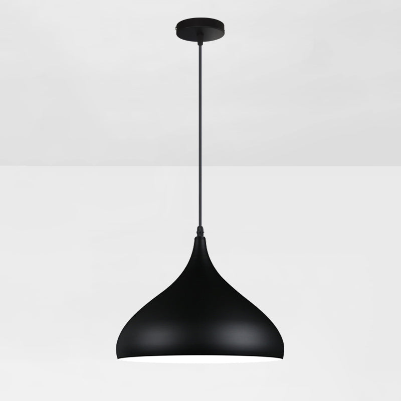 Macaron Matel Hanging Light, Nordic 1-Light Pendant Lighting for Living Room