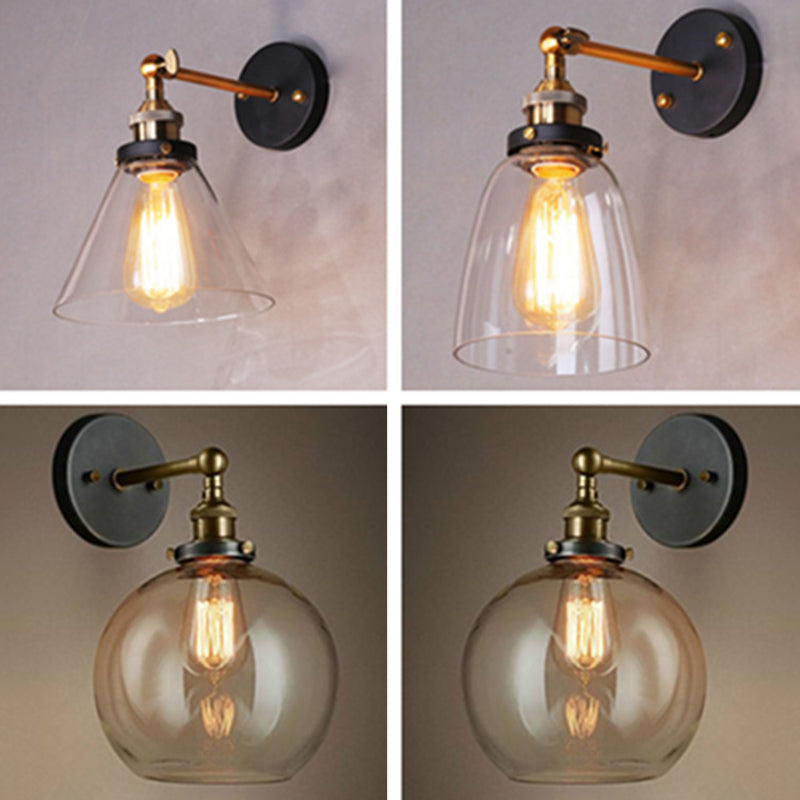 1 Licht geometrische Wandleuchten modern