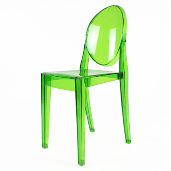 Plastic Chairs Modern Kitchen Side Chair of 13'' Wide Open Back Dining Side Chair