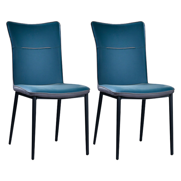 Chaise d'appoint scandinave pour la maison, chaise d'intérieur à dossier solide en métal, pour salle à manger