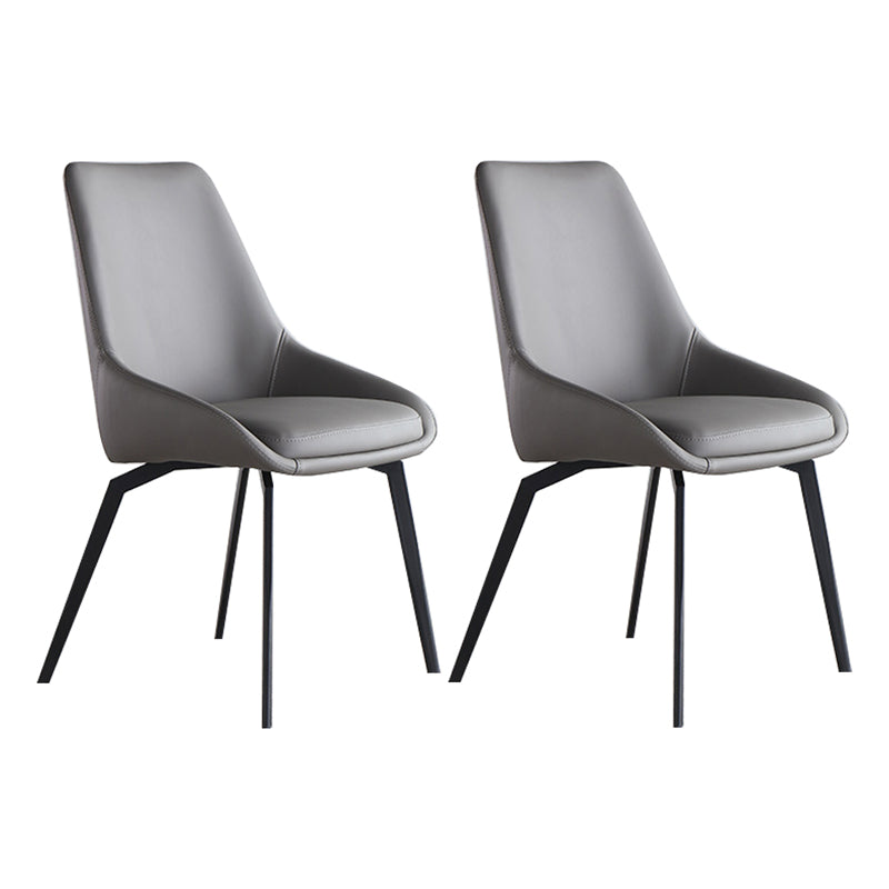 Chaise d'appoint à dossier solide de Style scandinave, chaise rembourrée sans accoudoirs pour usage domestique