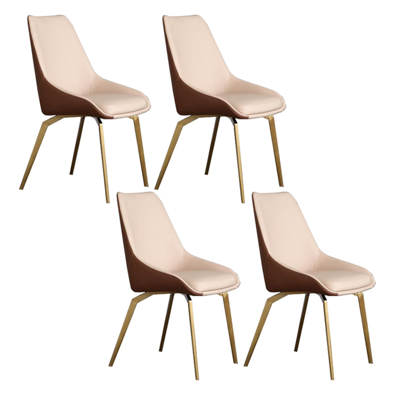 Chaise d'appoint à dossier solide de Style scandinave, chaise rembourrée sans accoudoirs pour usage domestique