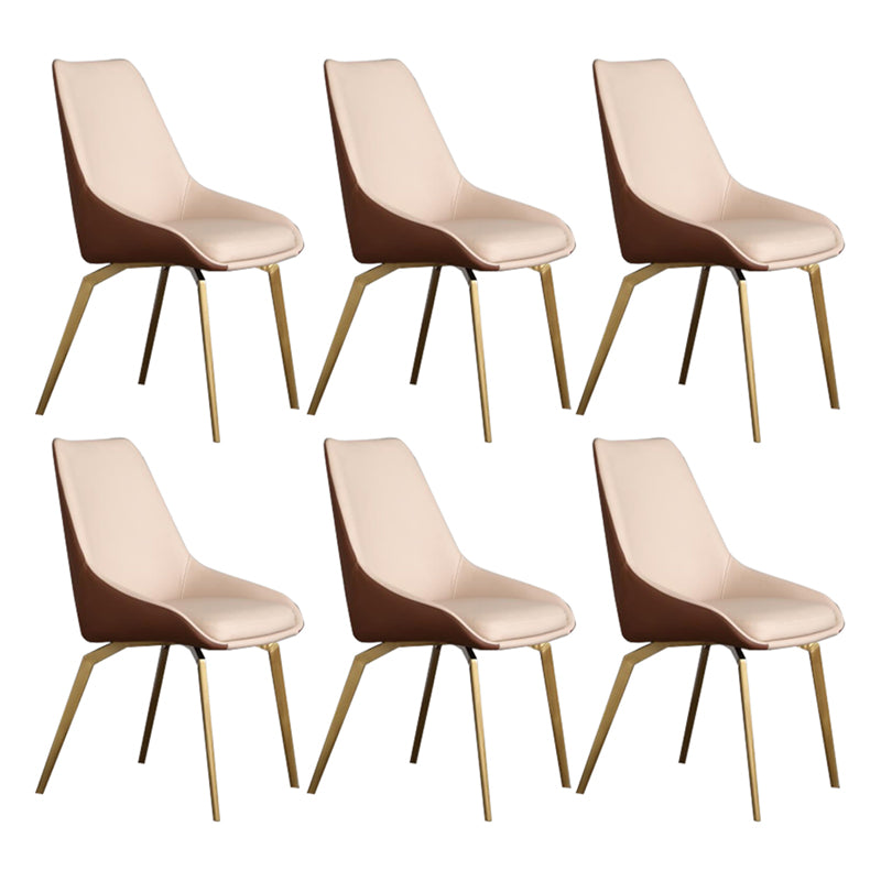Chaise d'appoint à dossier solide de Style scandinave, chaise rembourrée sans accoudoirs pour usage domestique
