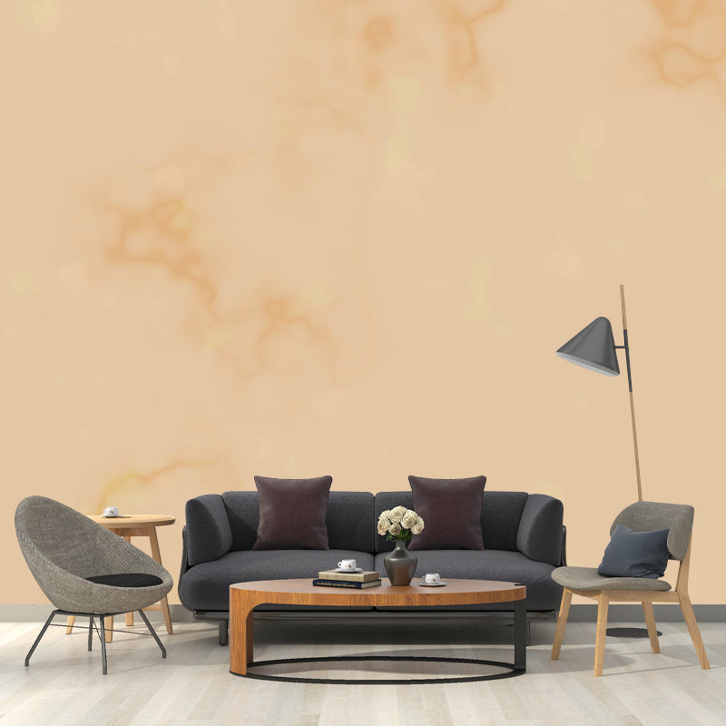 Marble Texture Mural Decal Industrial Style Moisture Resistant for Sitting Room