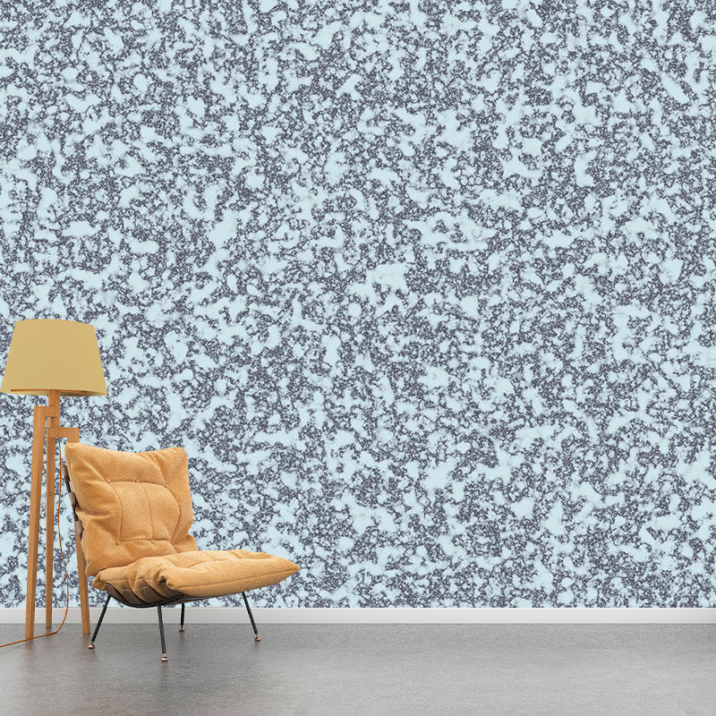 Industrial Marble Texture Mural Mildew Resistant Covering for Dining Room