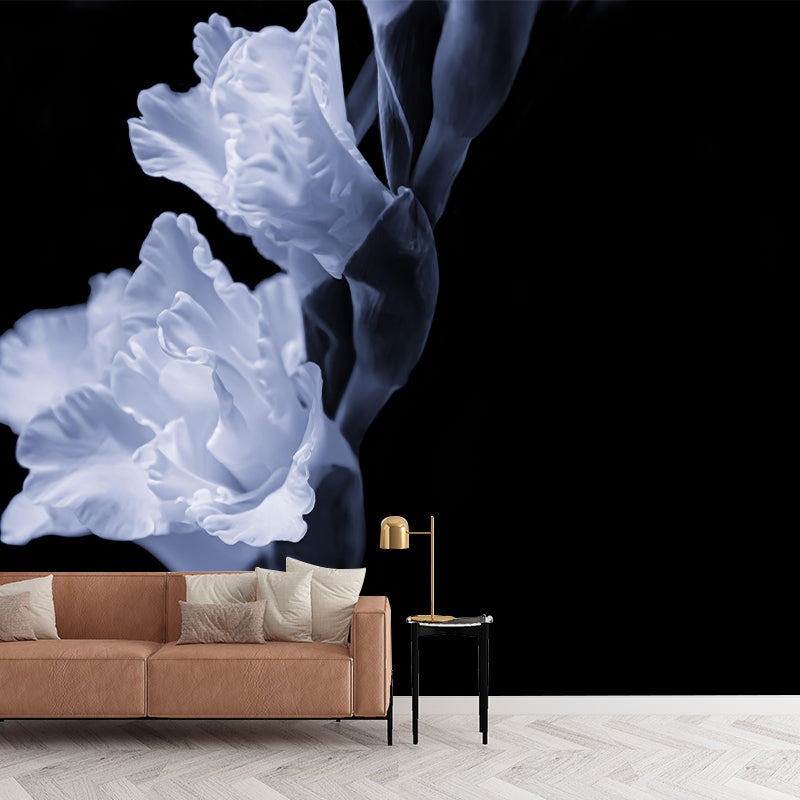 Gladiolus Mural Decal Modern Style Moisture Resistant for Sitting Room