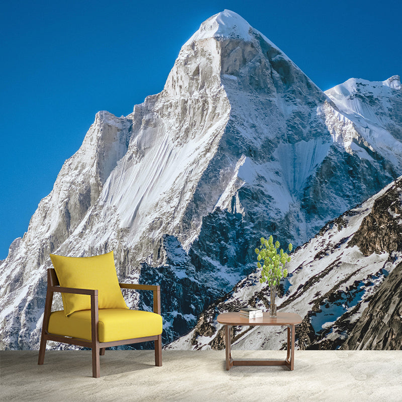 Mountain Mural Decal Eco-friendly Wallpaper Customized Wall Covering for Living Room
