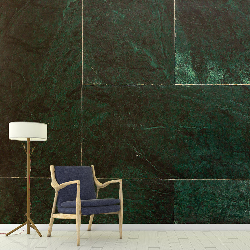 Marble Texture Mural Decorative Industrial Moisture Resistant for Living Room