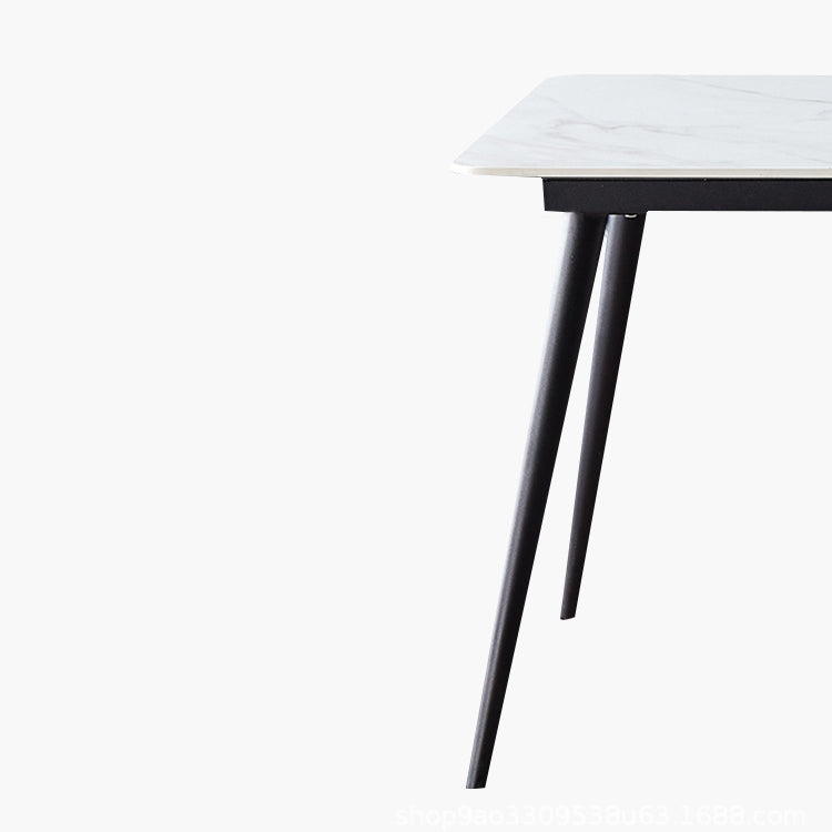 Piedina sinterizada Mesa de comedor de estilo moderno con 4 patas para el hogar