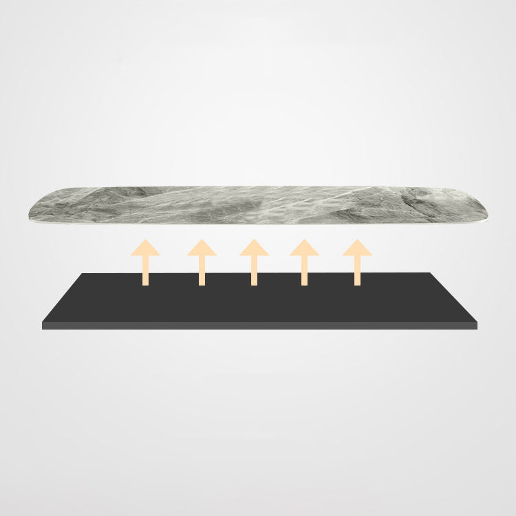 Piedina sinterizada Mesa de comedor de estilo moderno con 4 patas para el hogar