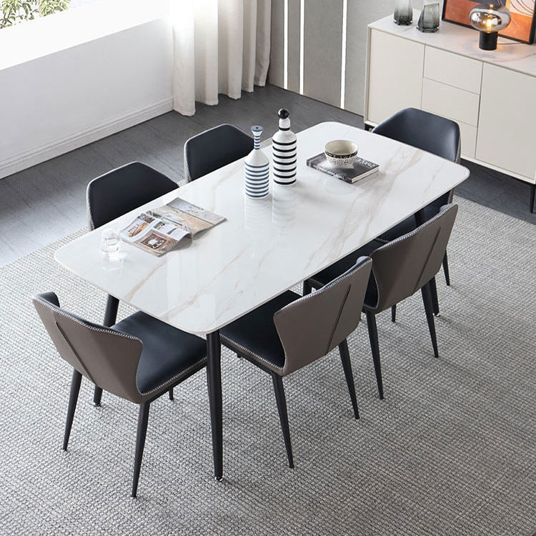 Piedina sinterizada Mesa de comedor de estilo moderno con 4 patas para el hogar