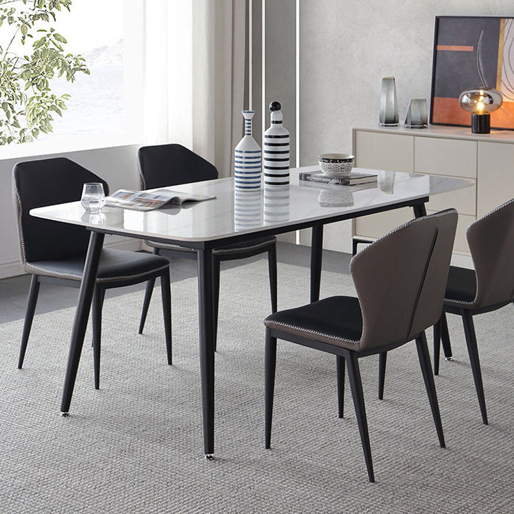 Piedina sinterizada Mesa de comedor de estilo moderno con 4 patas para el hogar
