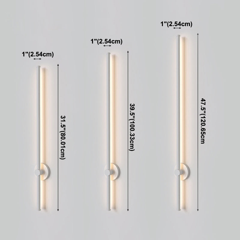 Modern Wall Lights Linear Sconce Light Fixtures Metal 1 Light Wall Sconces
