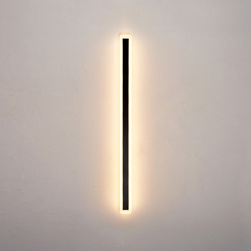 1 luccio di illuminazione da parete di moda semplice per parete lineare moderna moderna