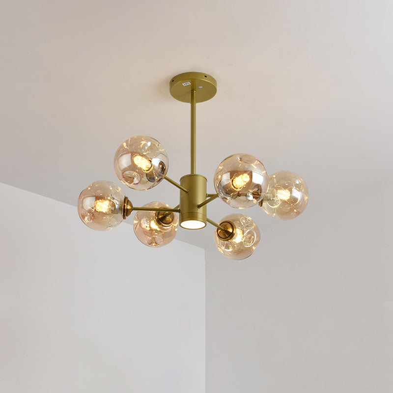 Luz de lujo moderno moderno simple led encogedor led lámpara luz para sala de estar dormitorio de comedor