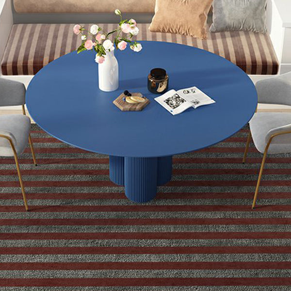Round Dining Dinette Table Simplicity Style Tripod Base Home Furniture