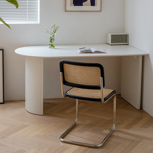 Mesa de comedor contemporánea de madera sólida Mesa de comedor de mármol de mármol para comedor para comedor