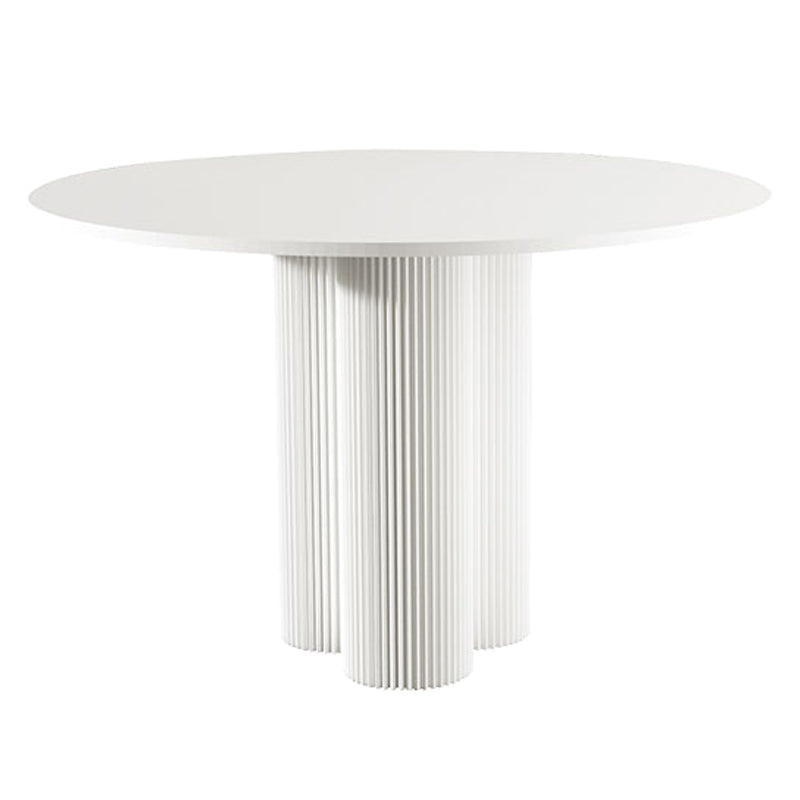 Tavolo rotondo tavolo da dinette tavolo da cucina per sala da pranzo contemporanea per interno