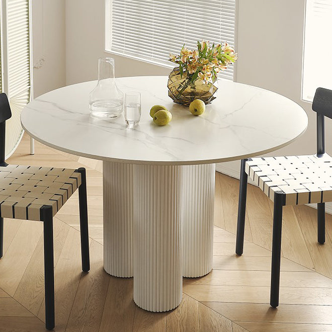 Tavolo rotondo tavolo da dinette tavolo da cucina per sala da pranzo contemporanea per interno