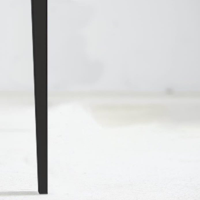 Tavolo da pranzo standard rettangolo contemporaneo tavolo da pranzo in pietra sinterizzato con base a 4 gambe