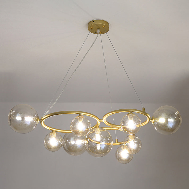 Bubbles Lighting de lámpara de lámpara moderna lámpara de lámpara de lámpara de múltiples luces