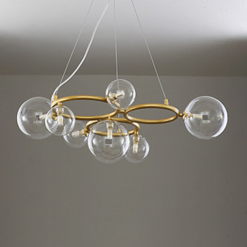 Bubbles Lighting de lámpara de lámpara moderna lámpara de lámpara de lámpara de múltiples luces