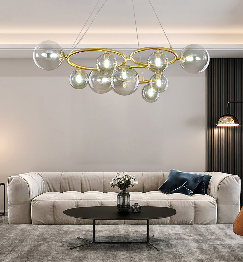 Bubbles Lighting de lámpara de lámpara moderna lámpara de lámpara de lámpara de múltiples luces