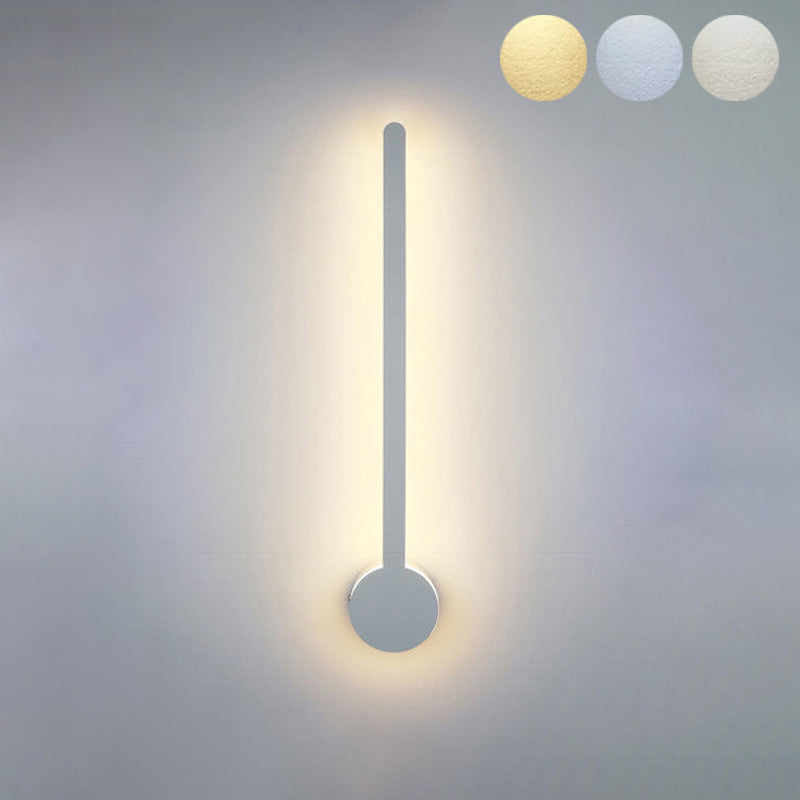 Linear Wall Sconce Lighting Modern Wall Lights Metal 1 Light Sconce Light Fixture