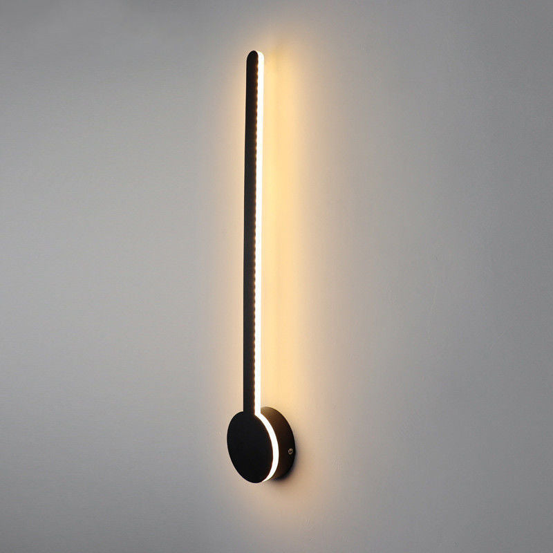 Linear Wall Sconce Lighting Modern Wall Lights Metal 1 Light Sconce Light Fixture