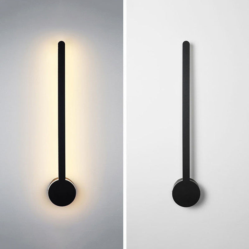 Linear Wall Sconce Lighting Modern Wall Lights Metal 1 Light Sconce Light Fixture