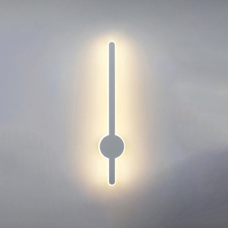 Linear Wall Sconce Lighting Modern Wall Lights Metal 1 Light Sconce Light Fixture