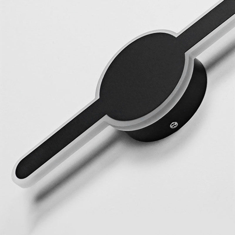 Linear Wall Sconce Lighting Modern Wall Lights Metal 1 Light Sconce Light Fixture