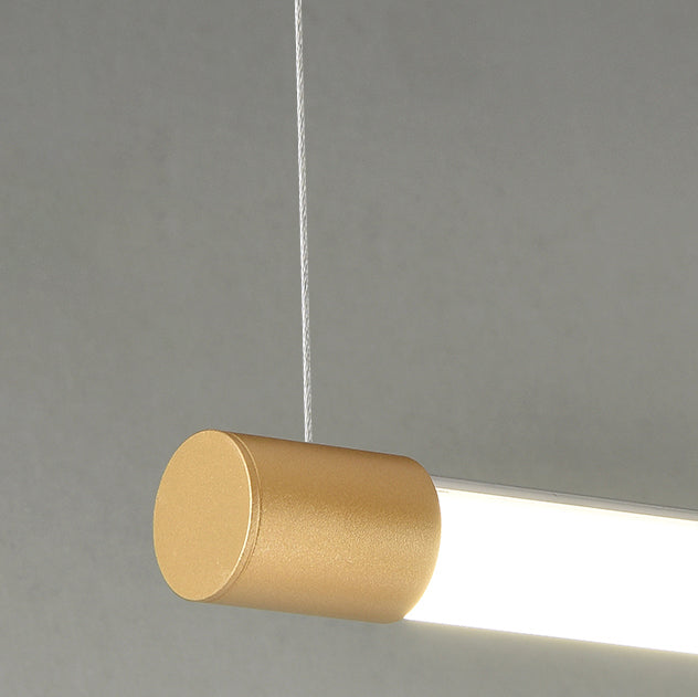 Linear Island Lighting Island Light Fixture Modern Pendant Light Acrylic