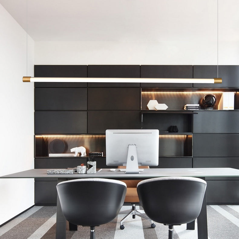 Linear Island Lighting Island Light Fixture Modern Pendant Light Acrylic