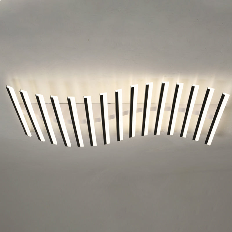 Luz de techo empotrada lineal Luces de techo empotradas LED Iluminación empotrada contemporánea